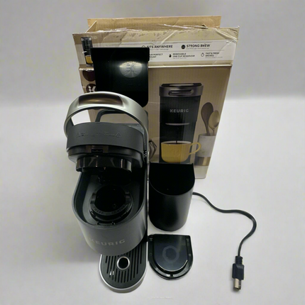 Keurig K-Slim Coffee Maker, Open Box, Single Serve, Black, Open Box