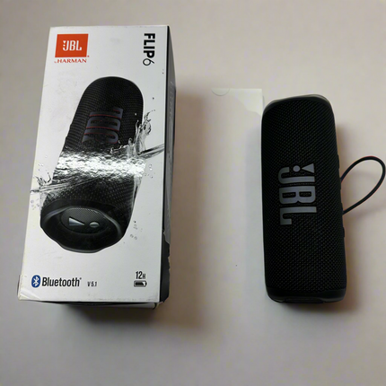 JBL Flip 6 Portable Bluetooth Speaker – Open Box, Without Charger