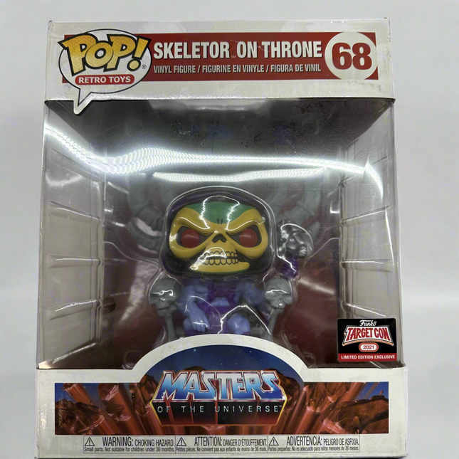 Funko Pop Masters of the Universe Skeletor on Throne Figure – New #68