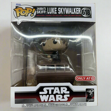 Funko Pop Star Wars Jabba’s Skiff Luke Skywalker Figure – New