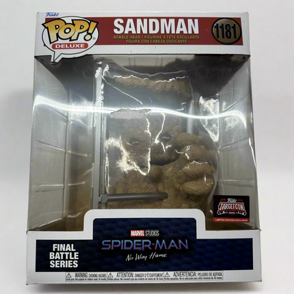 Funko Pop Spider-Man No Way Home Sandman Deluxe Figure – New