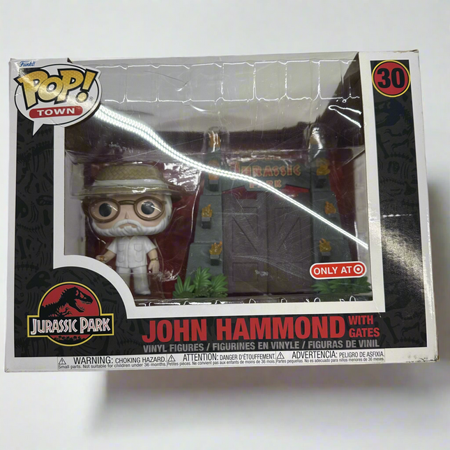 Funko Pop Jurassic Park John Hammond with Gates Vinyl Figure – New