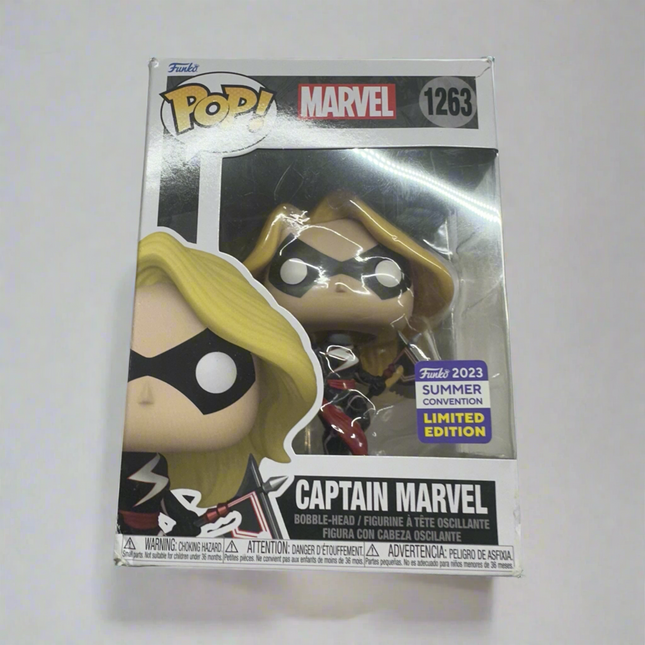 Funko Pop! Captain Marvel 1263 Summer Convention Exclusive - New