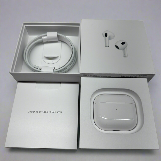 Apple AirPods (3rd Generation) with Charging Case – Open Box