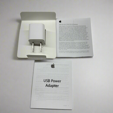 Open Box Apple 5W USB Power Adapter