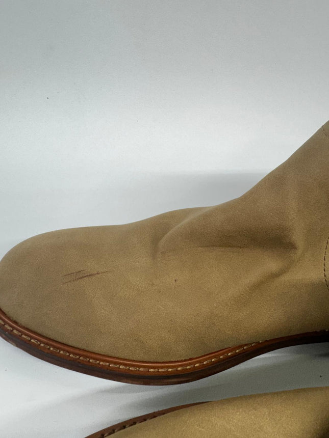 Madden Men's Suede Khaki Chelsea Boot - New with Imperfection,No Box, Size 11.5