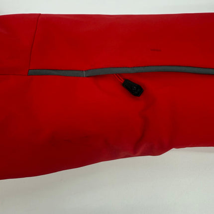 Obermeyer Men's Red Ski Jacket with Hood Brakelight Size S – New with Imperfections