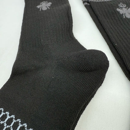Bombas Mens Honeycomb Mid Calf Socks Black Size Large (9.5-13) – Donation Purposes Only