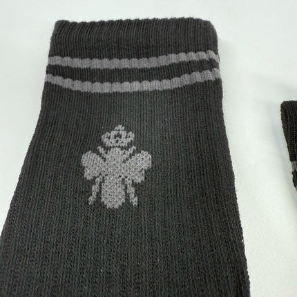 Bombas Mens Honeycomb Mid Calf Socks Black Size Large (9.5-13) – Donation Purposes Only