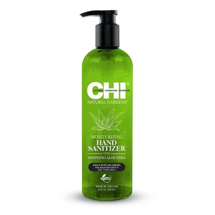 CHI Organic Gardens Moisturizing Hand Sanitizer w/Aloe Vera Pump 26oz