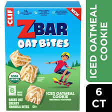 6 CT Zbar Oat Bites Iced Oatmeal Cookie Baked Oat Energy Granola Bites (Nov 23, 2026)