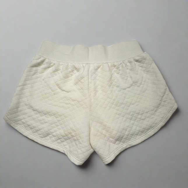 Stars Above Cream Quilted Shorts, Size S, New