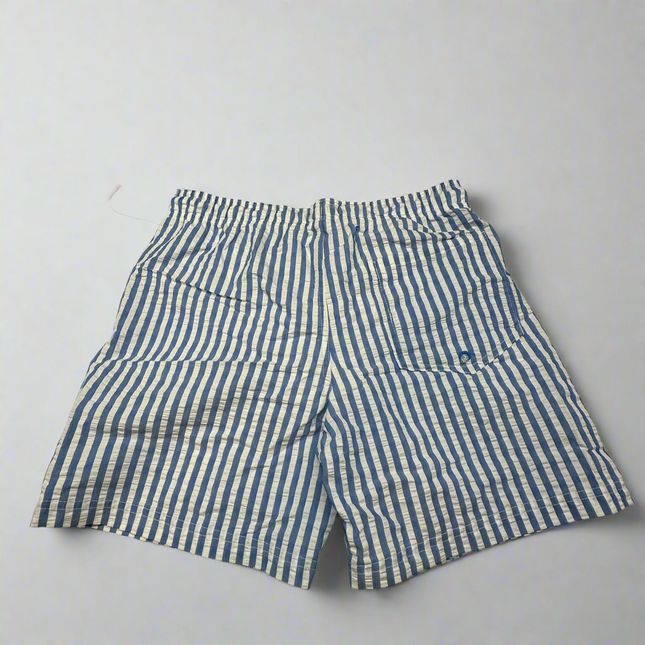 Cat & Jack Boys’ XL (14) Husky Blue Striped Pull-On Shorts - New