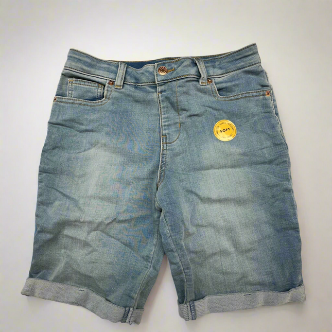 Cat & Jack Girls’ Bermuda Jean Shorts New Without Tags Size XL (14)