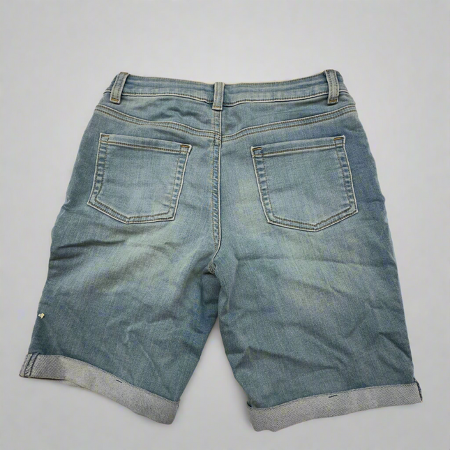 Cat & Jack Girls’ Bermuda Jean Shorts New Without Tags Size XL (14)