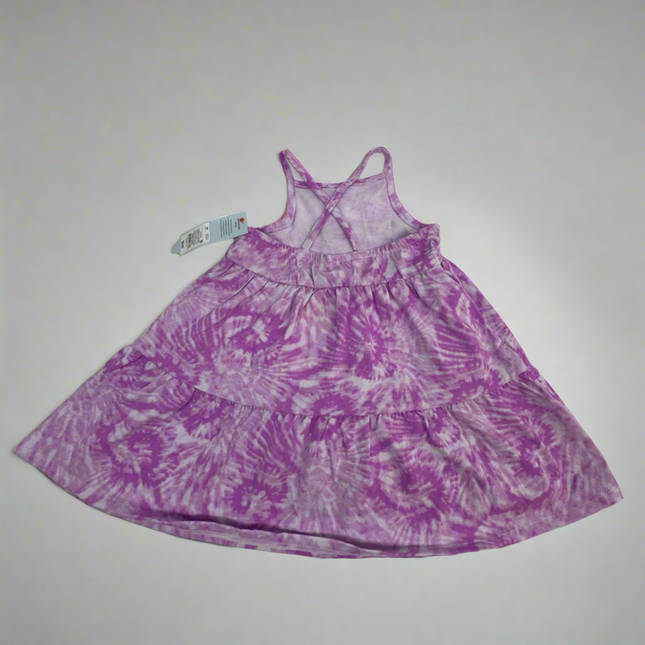 Cat & Jack Lavender Tie Dye Dress Size 2T New