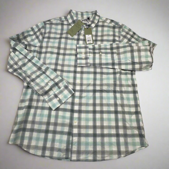 Goodfellow & Co Men’s Plaid Button-Up Shirt, Size XL, New