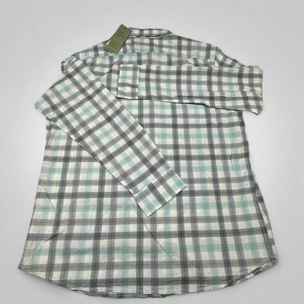 Goodfellow & Co Men’s Plaid Button-Up Shirt, Size XL, New