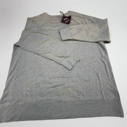 Ava & Viv Women’s Gray Long Sleeve Top, New, Size 1X