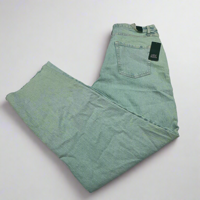 Wild Fable Women’s Teal Overdye Jeans, New, Size 14