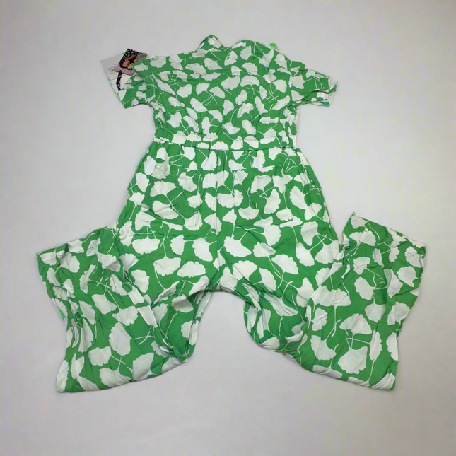 Diane von Fürstenberg for Target Green/White Jumpsuit Size L (10/12) - New