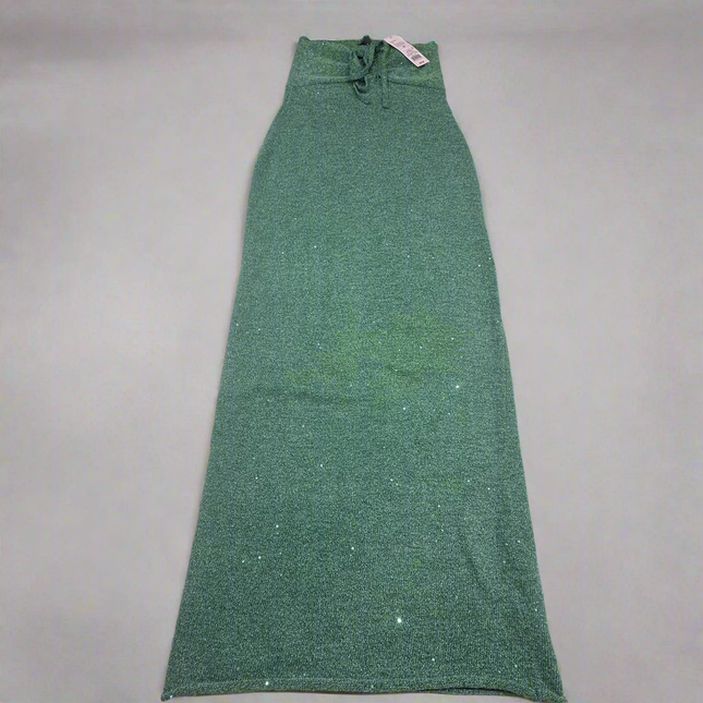 Wild Fable Women’s Glittery Green Knit Skirt - New, Size XS