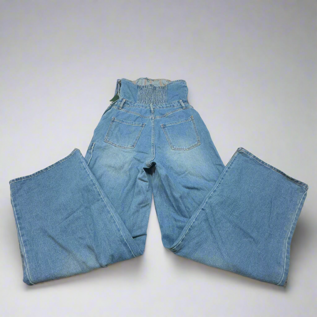 Wild Fable Women’s Cargo Denim Jumpsuit - New Size M
