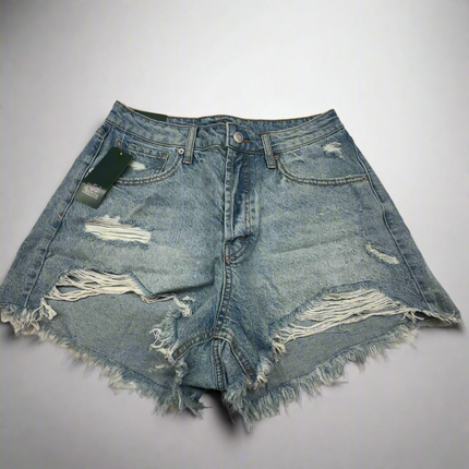 Wild Fable High-Rise Distressed Denim Shorts - New - Size 10