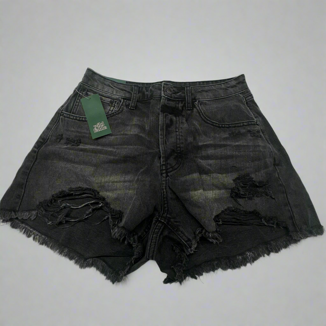Wild Fable Women’s Distressed Black Denim Shorts, New, Size 10