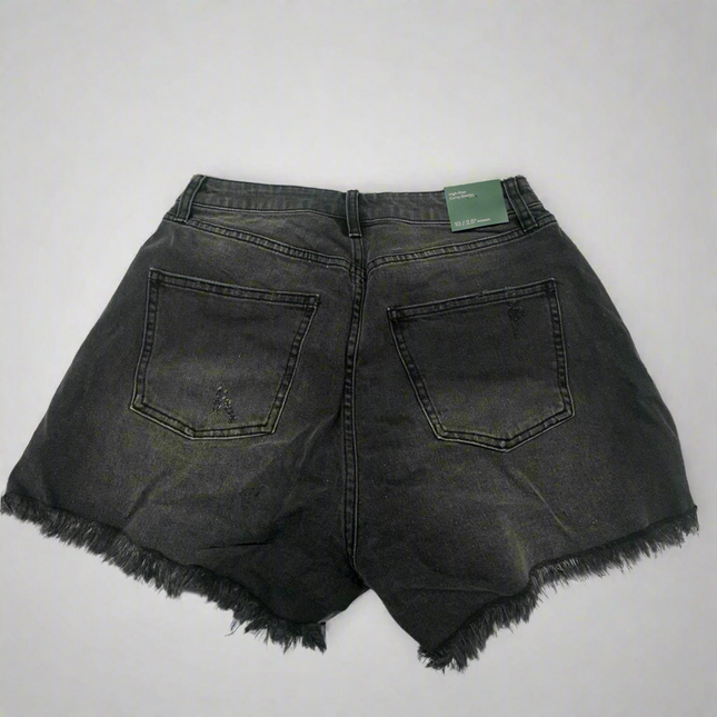 Wild Fable Women’s Distressed Black Denim Shorts, New, Size 10