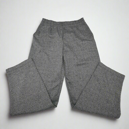 A New Day Women’s Wide-Leg Pants Gray Herringbone - New Without Tags - Size XS