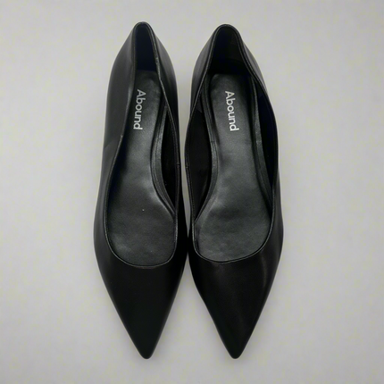 Abound Women’s Black Pointed Toe Flats - Size 8 - New Without Box