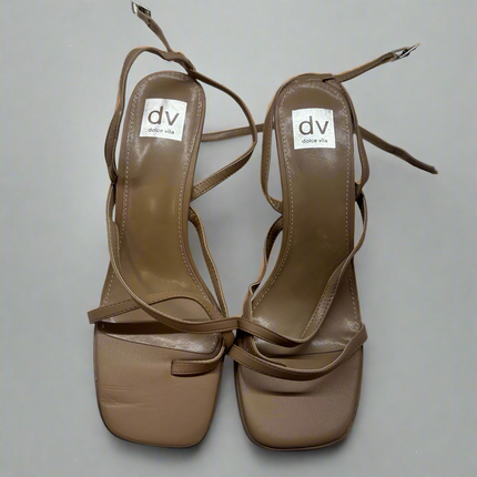 DV Dolce Vita Tan Wedge Sandals - New Without Box - Size 9