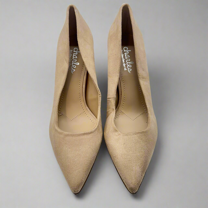 Charles by Charles David Women’s Suede Block Heel Pumps - New Without Box - Size 6.5