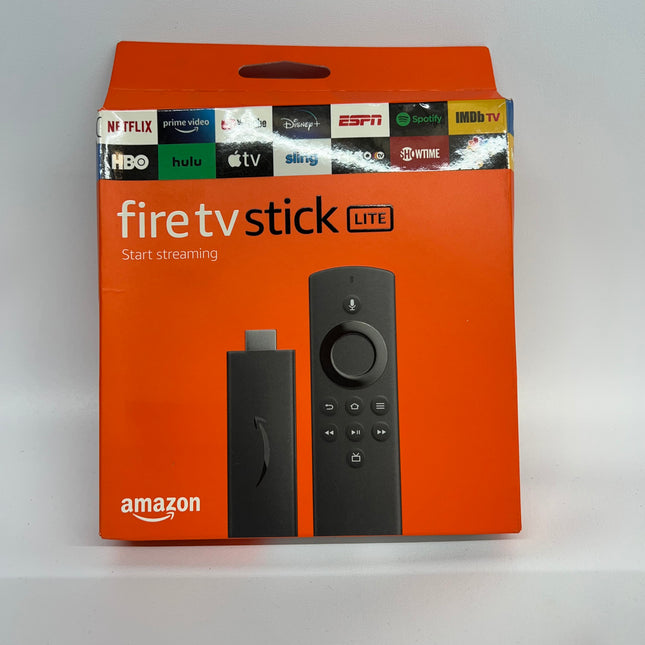 Amazon Fire TV Stick with Alexa Voice Remote (includes TV controls) | Dolby Atmos audio | 2020 Release, Open Box