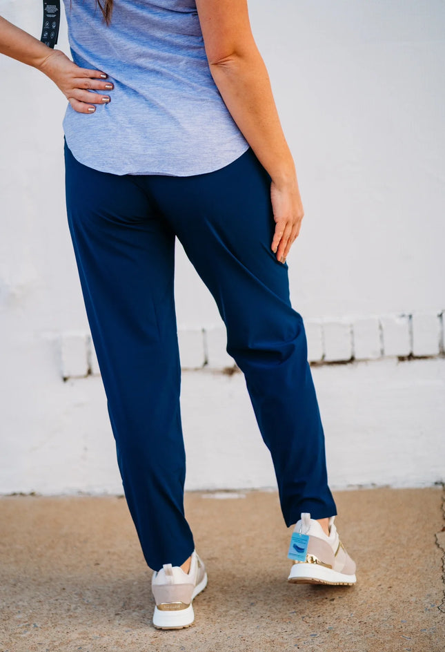 Skechers Slip-ins: GO WALK Uptown Pant in Navy, Size XS (New) Women's
