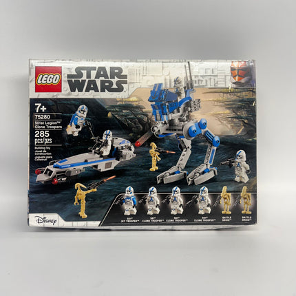 LEGO Star Wars 501st Legion Clone Troopers Building Kit Damaged Box 75280 New