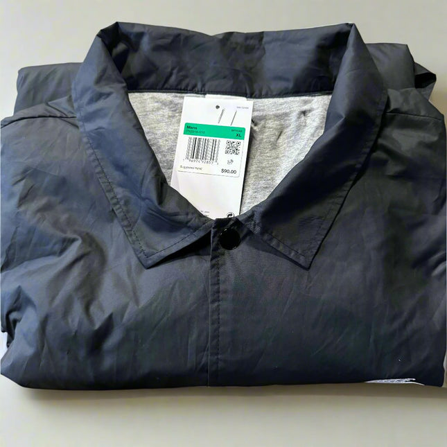 Nike Men's Club Coaches Jacket, New No Tags - Black, Size XL