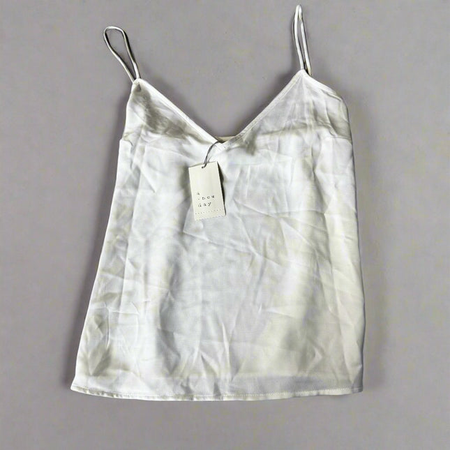 Women's Satin Camisole Top - A New Day™, New - Size L