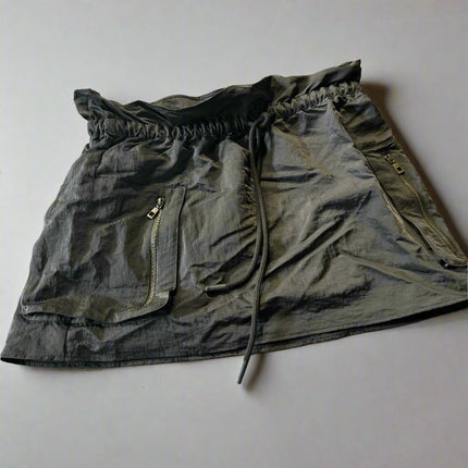 Women's Paperbag Cargo Mini Skirt - Future Collective™ with Jenny K. Lopez, New, Dark Olive Green, Size XL