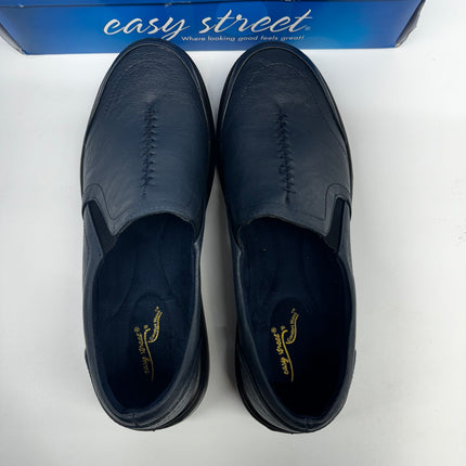 Easy Street Women's Ultimate Slip-On, Blue, New, Size 8.5 Wide