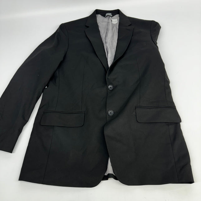 Haggar Men's H26 Black Suit Jacket, New with Imperfection, No Tags, Size 40R