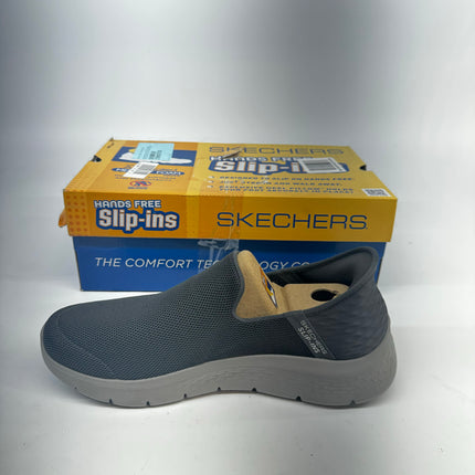 Skechers Men's Slip-ins Go Walk Flex No Hands, Dark Grey, New, Size 10.5