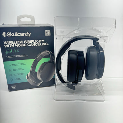 Skullcandy Hesh ANC Noise Canceling On-Ear Wireless Headphones, True Black, Open Box, No Cords Included