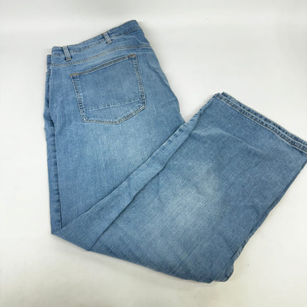 Men's Arizona Jeans Co Advance Flex 360 Big and Tall Bootcut Jeans - LT Stone - New - Size 50/32