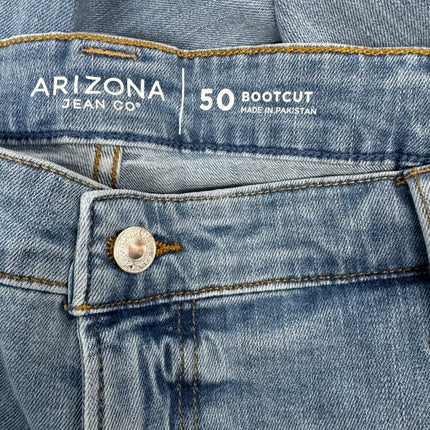 Men's Arizona Jeans Co Advance Flex 360 Big and Tall Bootcut Jeans - LT Stone - New - Size 50/32