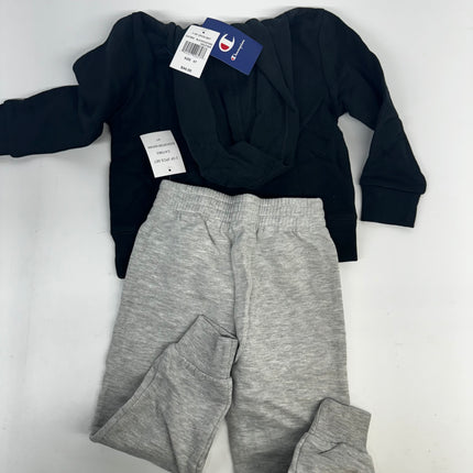 Champion Boys Hoodie and Jogger Set for Kids - 2-Piece Athletic Sweatsuit - Size 4T - New