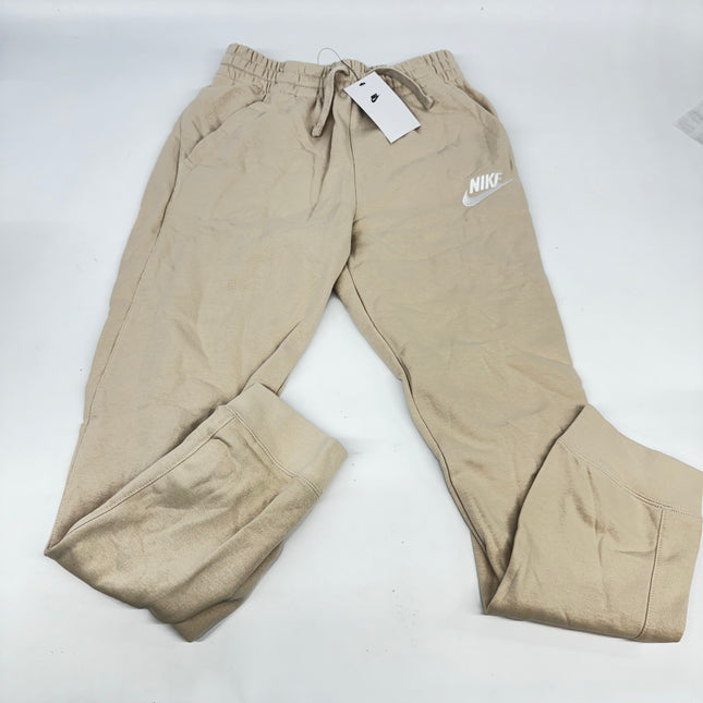 Kids Nike Club Fleece Joggers Beige New Size XL (18-20)