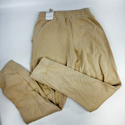 Kids Nike Club Fleece Joggers Beige New Size XL (18-20)