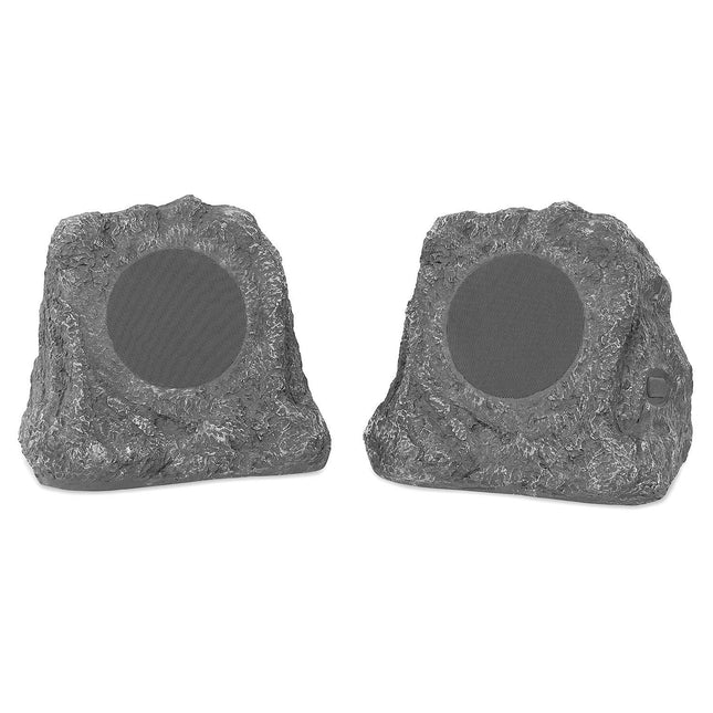  Innovative Technology Wireless Waterproof Rechargeable Bluetooth Outdoor Rock Speakers - No Cables Included Open Box